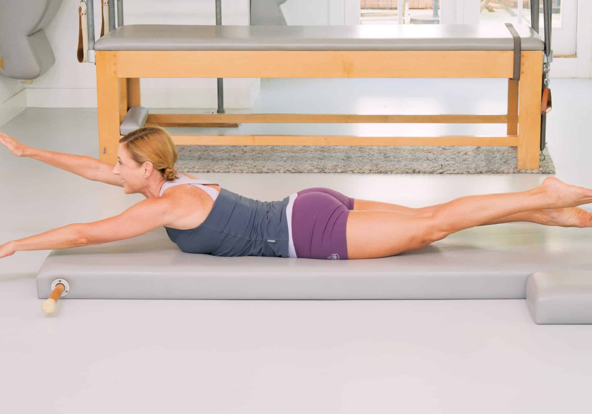 Pilates Ćwiczenia pływackie
